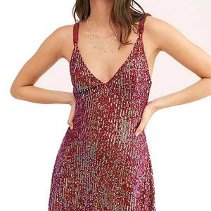 Free People Gold Rush Slip Used